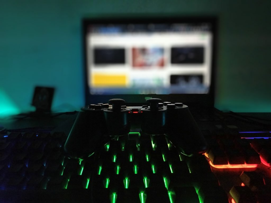 controlador de jogo gamepad