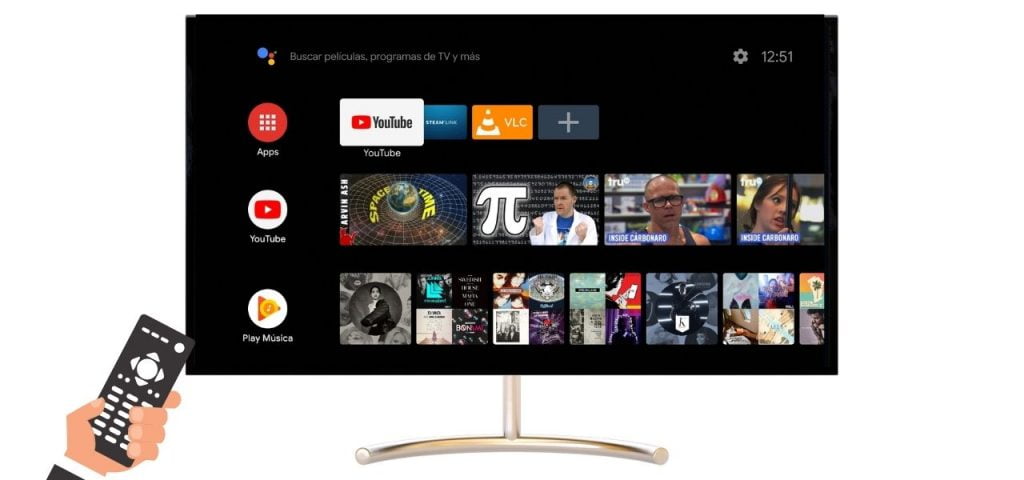interface Android TV